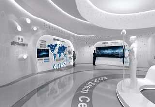 简约售楼部装修设计施工